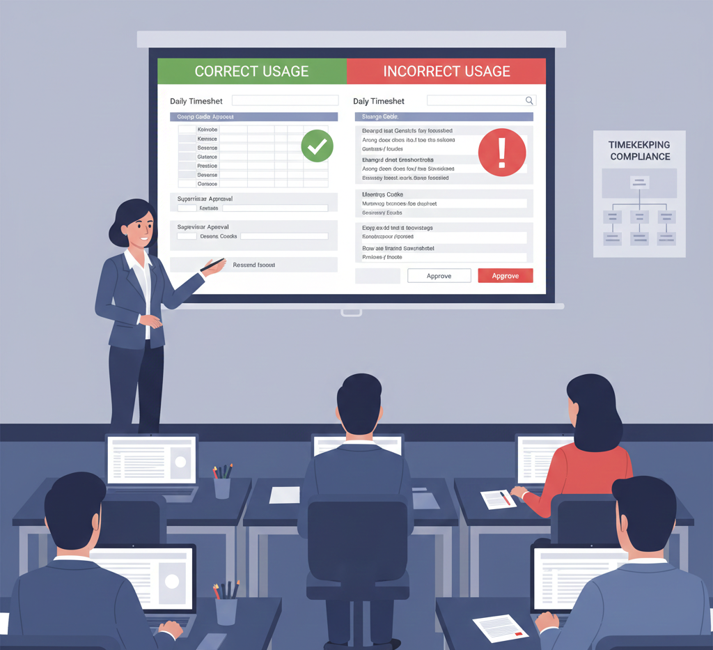 DCAA compliant timekeeping software