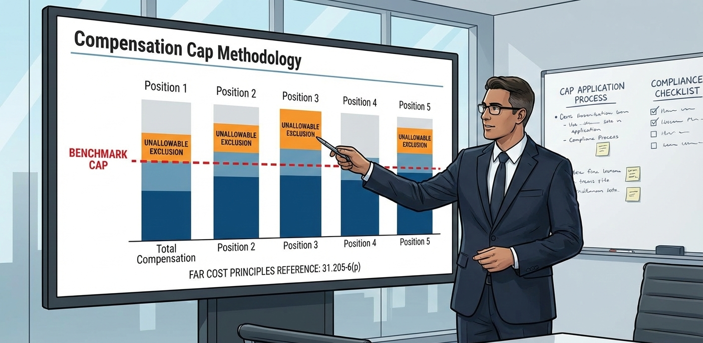 Executive compensation caps government contracts