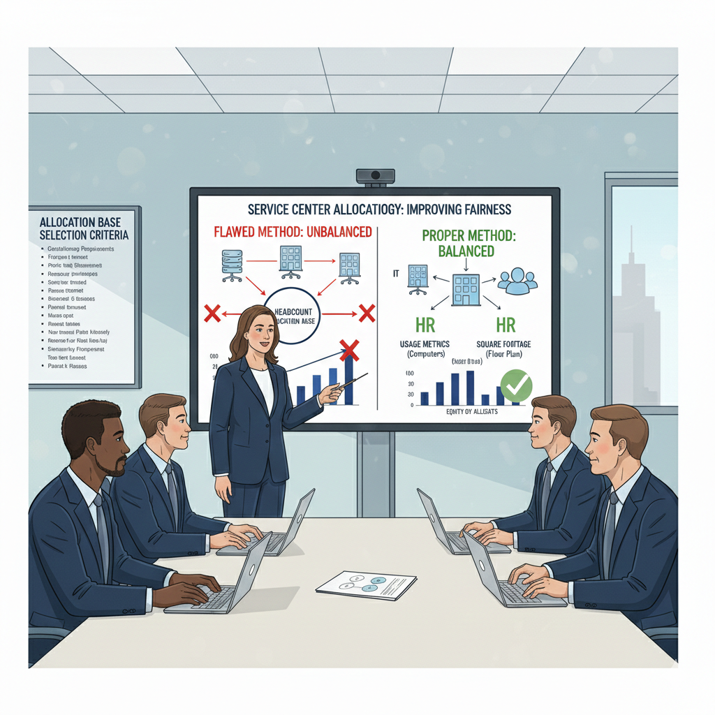 IT cost allocation DCAA